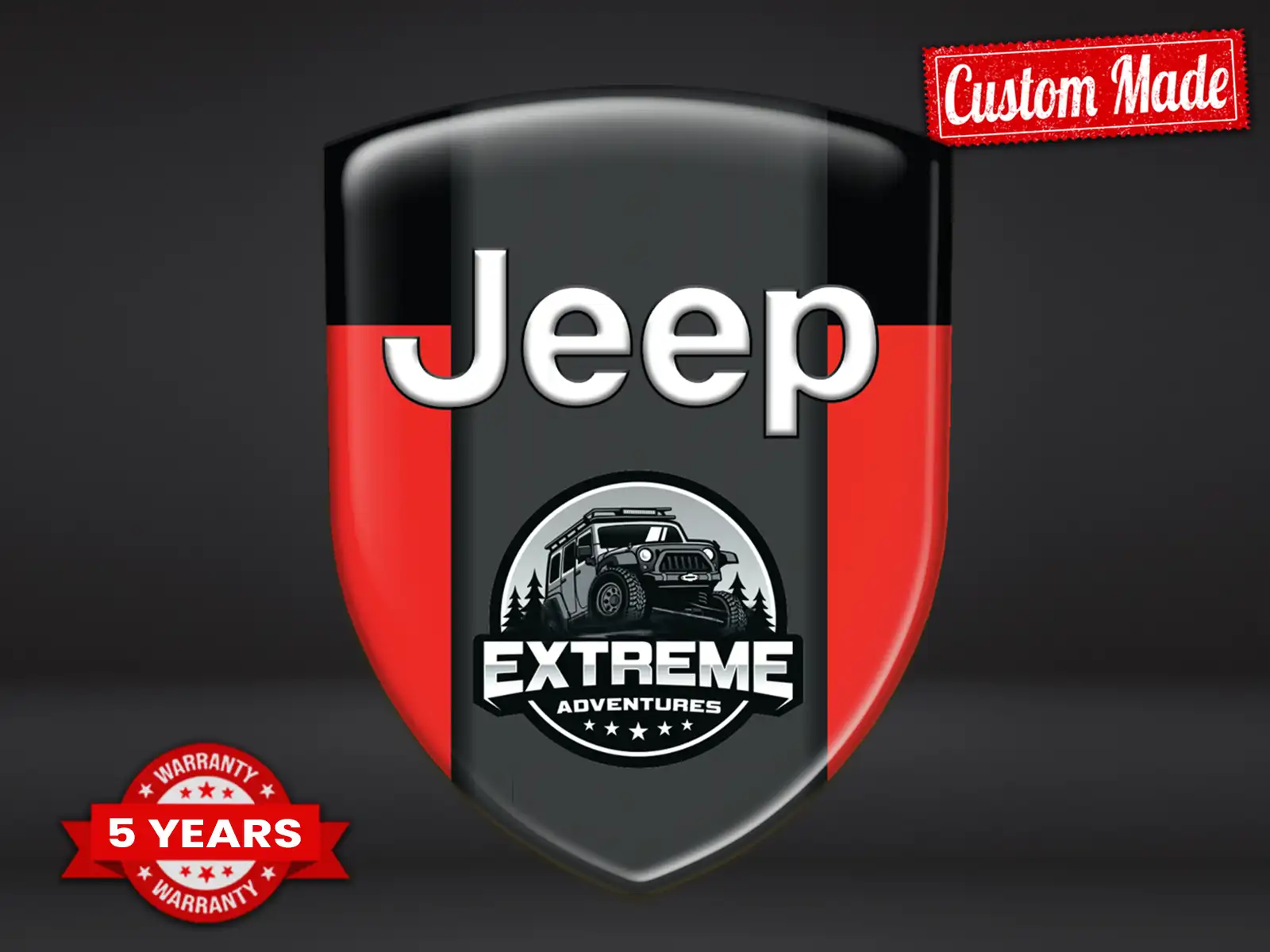 Jeep Fensteraufkleber Limitiert Edition Robust Auto Max